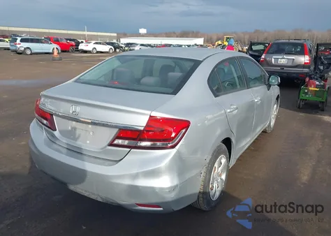 2013 Honda Civic Lx из США, поврежденный, VIN 19XFB2F52DE238061